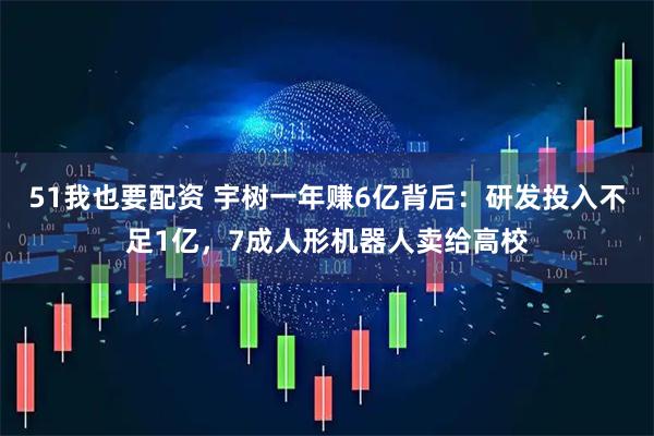 51我也要配资 宇树一年赚6亿背后：研发投入不足1亿，7成人形机器人卖给高校