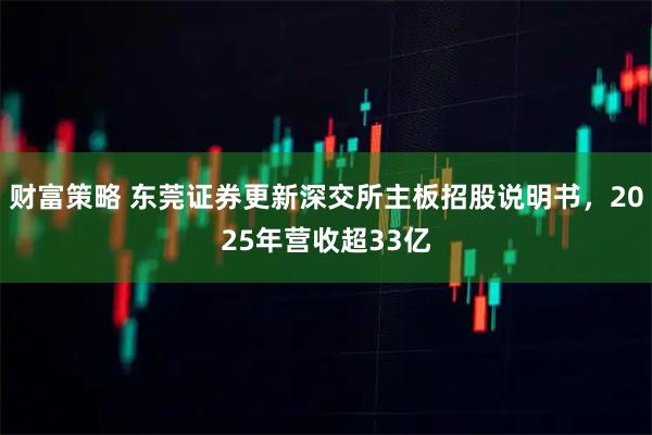 财富策略 东莞证券更新深交所主板招股说明书，2025年营收超33亿