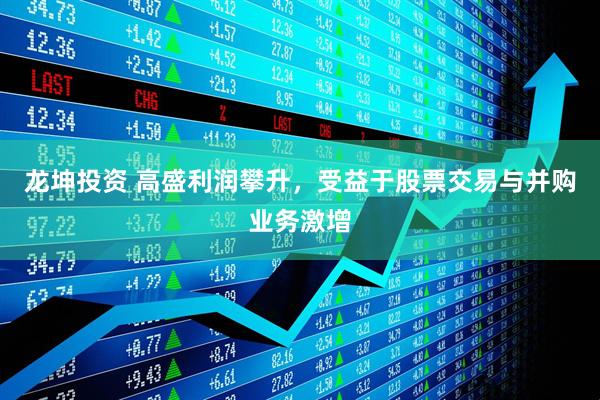 龙坤投资 高盛利润攀升，受益于股票交易与并购业务激增